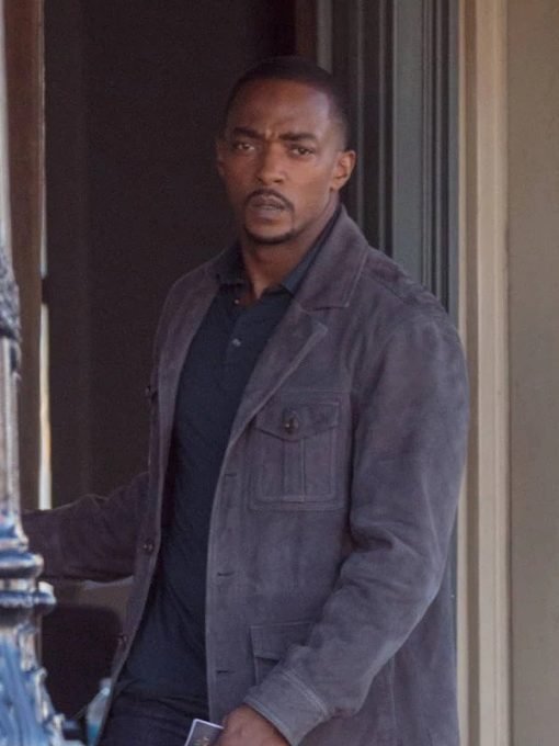 Anthony Mackie Cotton Jacket