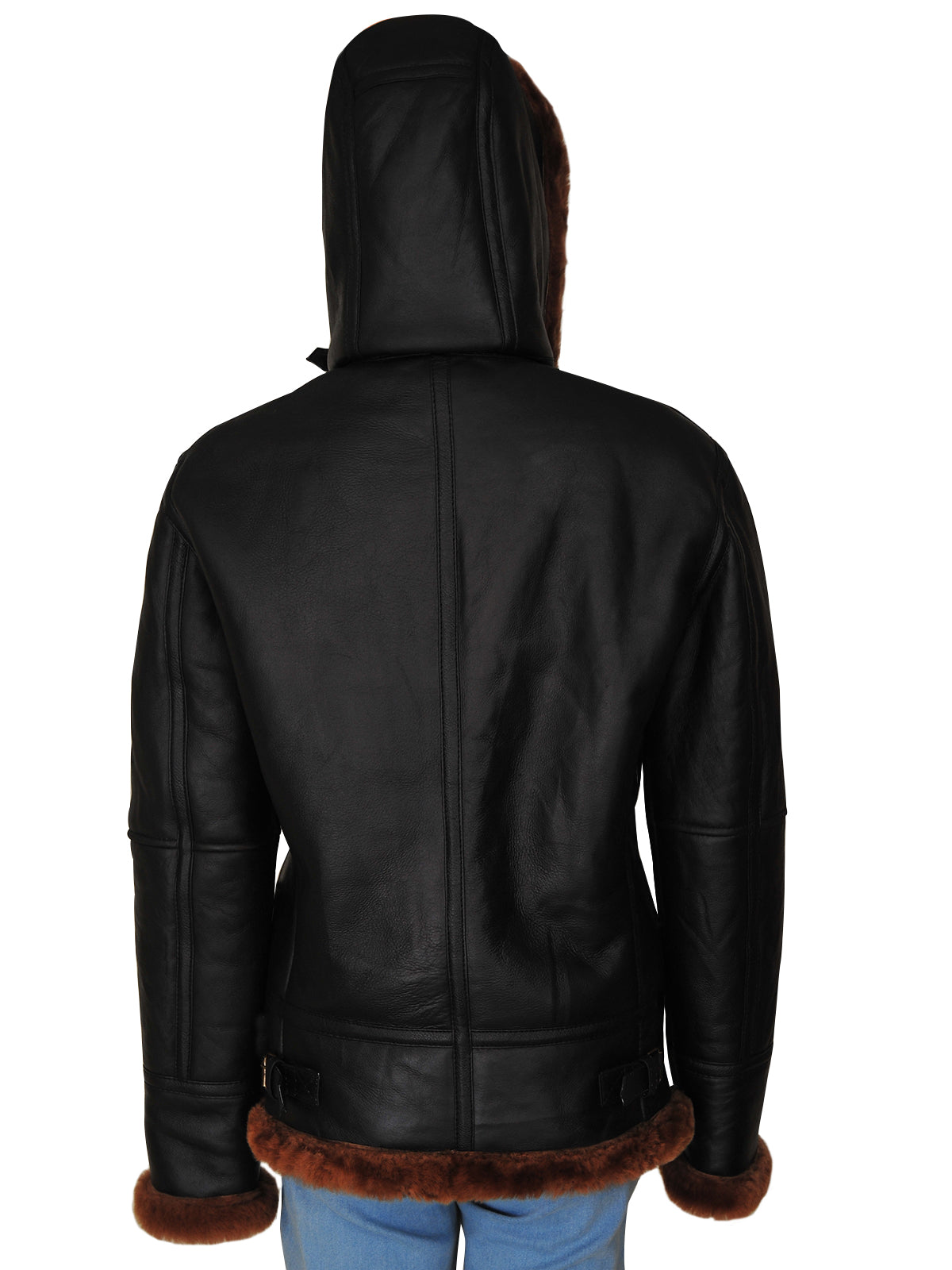 B3 WOMEN SHEEPSKIN LEATHER JACKET