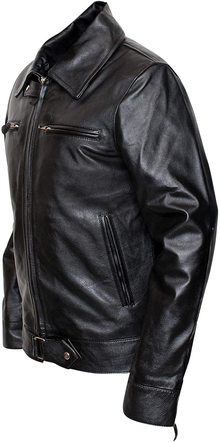 BF-109 Men's Fighter Pilot Leather Jacket