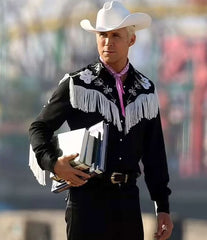 Barbie-2023-Ryan-Gosling-Black-Cowboy-Jacket-1