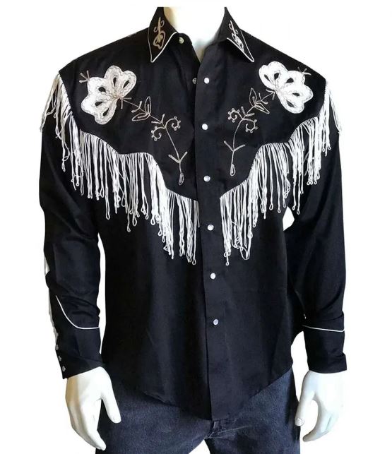 Barbie-2023-Ryan-Gosling-Black-Cowboy-Jacket-5