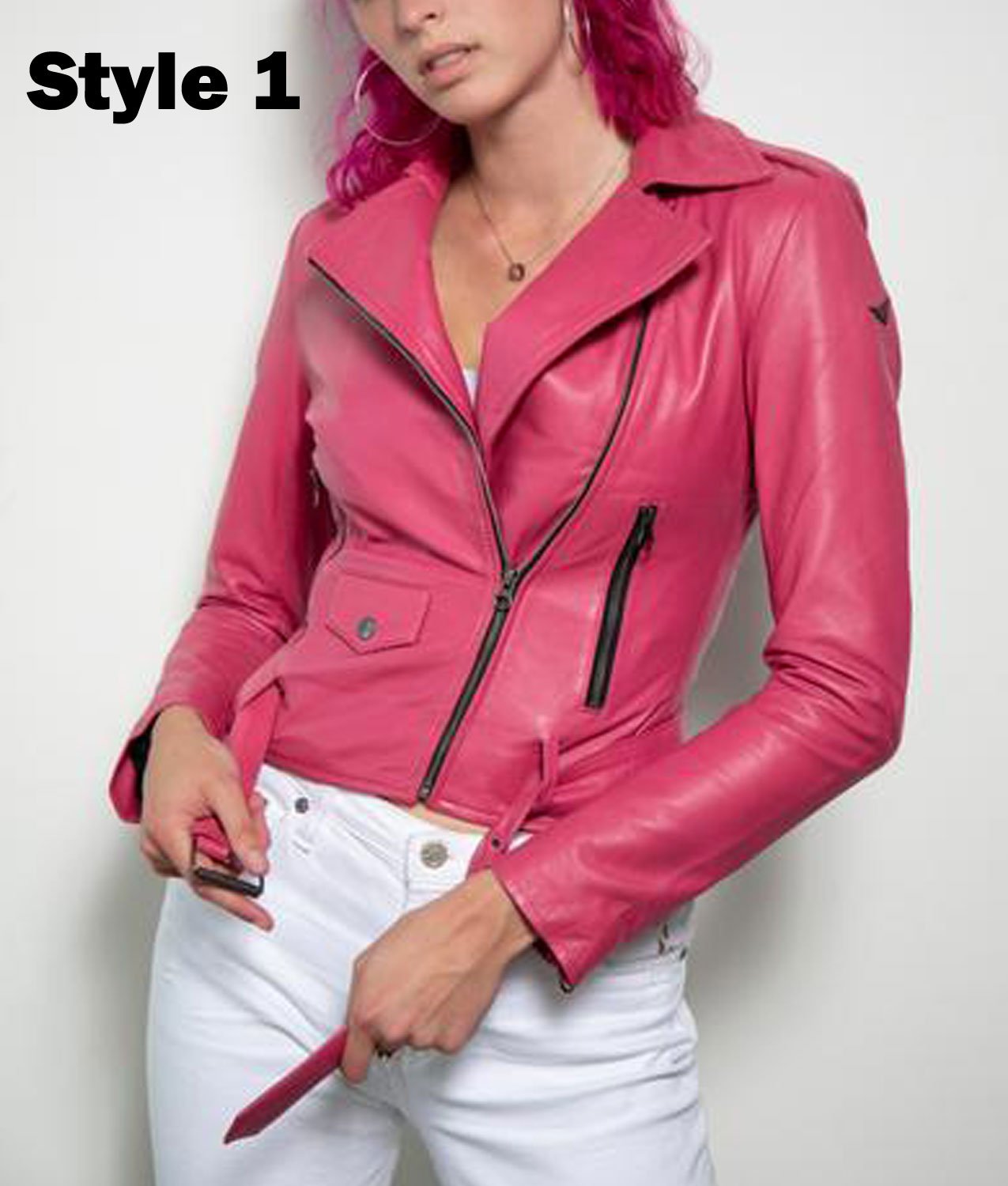 Barbie-Doll-2023-Pink-Motorcycle-Leather-Jacket