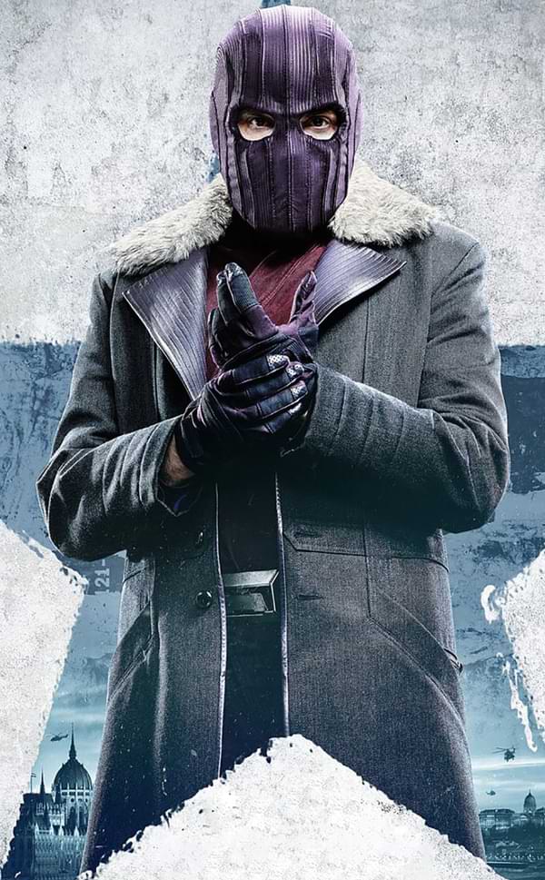 Baron Zemo Black Wool Jacket - Main Image
