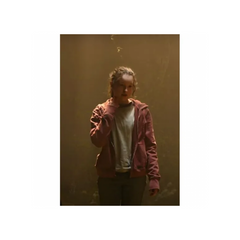 Bella Ramsey Ellie Williams Pink Jacket