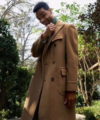Bridgerton S02 Simon Basset Beige Trench Coat