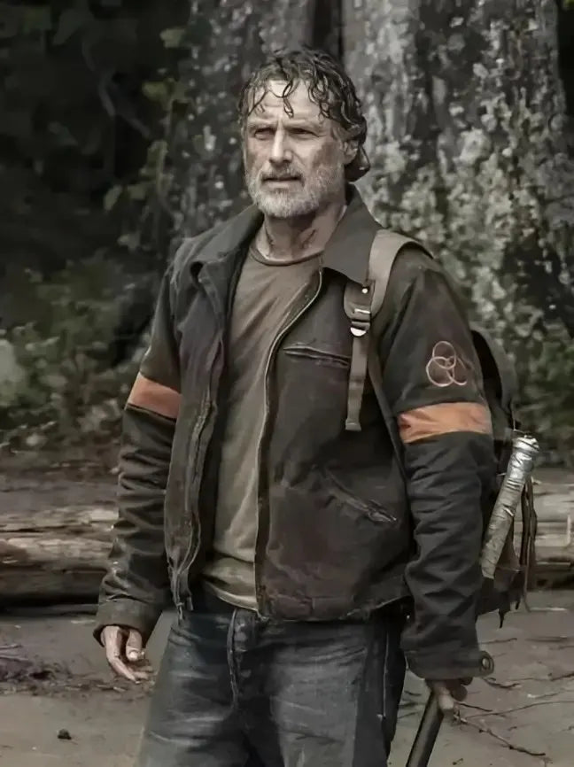 Season 10 Rick Grimes jacket