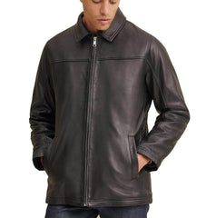 Bruce Leather Jacket with Thinsulate Lining