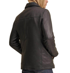 Bruce Leather Jacket with Thinsulate Lining