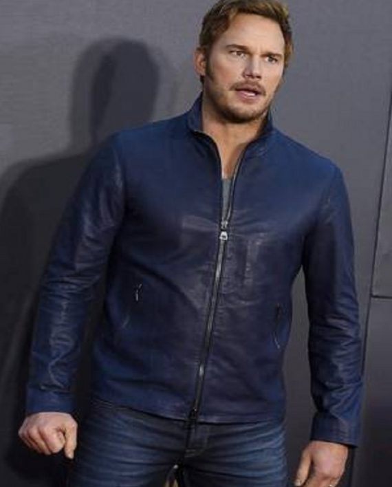 CHRIS PRATT MTV MOVIE AWARD Leather JACKET