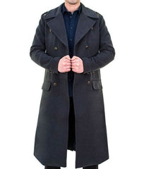 Doctor Who John Barrowman Grey Wool Coat