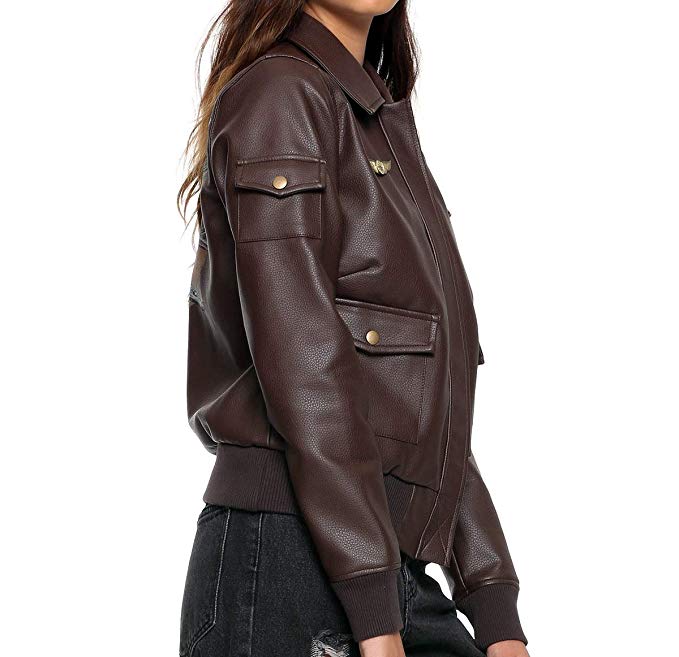 Captain Marvel Brie Larson Flight Bomber Jacket