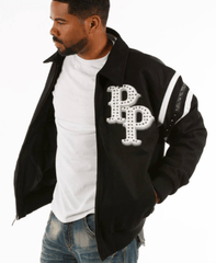 Pelle Pelle Detroit City Black Wool Jacket