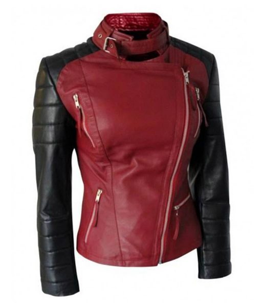 Beauty and the Beast Kristin Kreuk Red Jacket