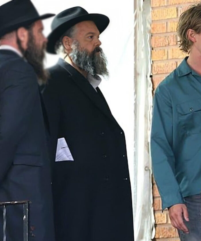 Caught Stealing 2025 Shmully Black Wool Coat