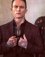 Charlie’s Angels Jonathan Tucker Checkered Blazer Coat