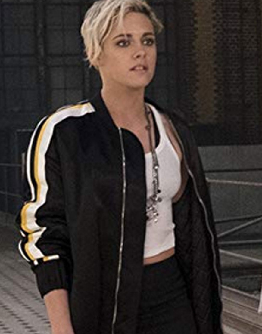 Charlie’s Angels Kristen Stewart Bomber Trench Coat