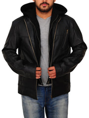 CHICAGO PD BLACK LEATHER JACKET