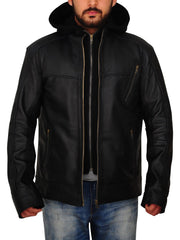 CHICAGO PD BLACK LEATHER JACKET