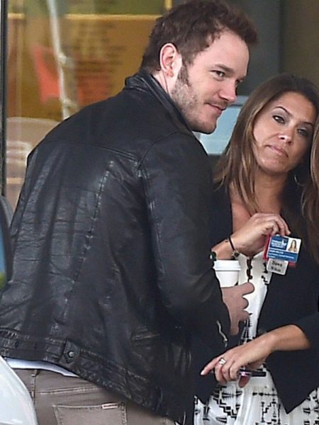 Chris Pratt Black Leather Jacket