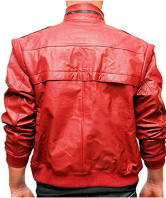 Cobra Kai Black & Red Karate Kid Leather Jacket