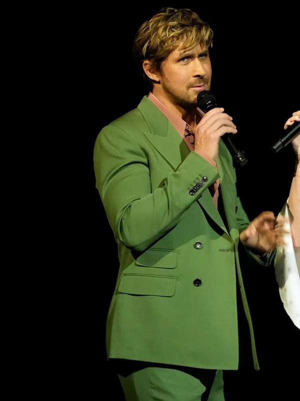 The Fall Guy 2024 Ryan Gosling Green Blazer