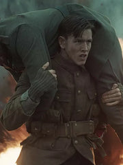 The King's Man Harris Dickinson Leather Jacket