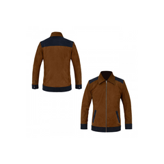 Cristiano Ronaldo Suede Brown Jacket