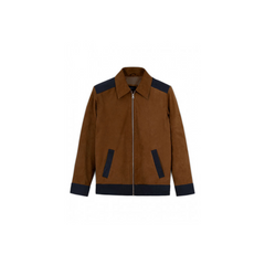 Cristiano Ronaldo Suede Brown Jacket