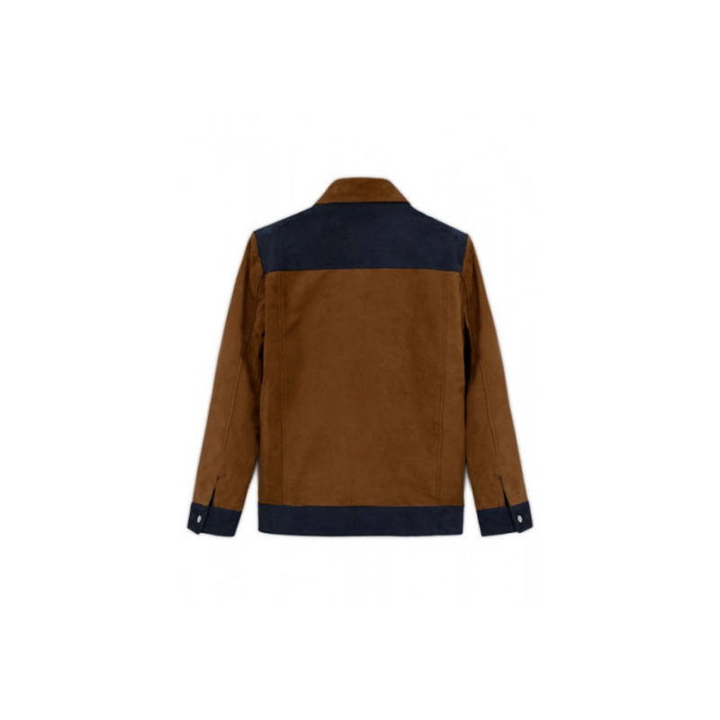 Cristiano Ronaldo Suede Brown Jacket