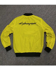Cyberpunk 2077 Yellow Bomber Jacket