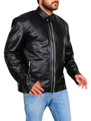 D B WOODSIDE LUCIFER LEATHER JACKET