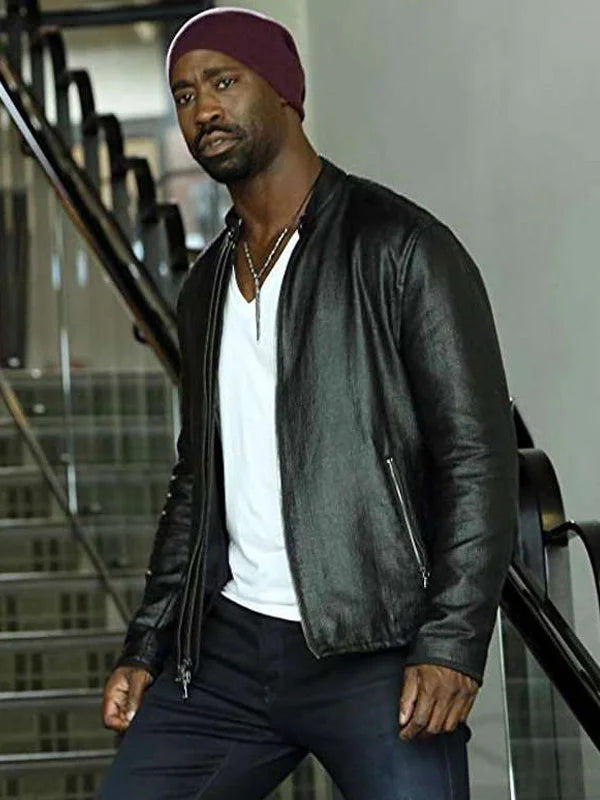 D B Woodside Amenadiel Lucifer Leather Jacket