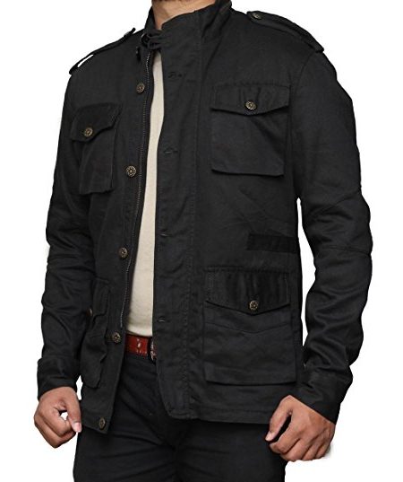 Daredevil The Punisher Black Cotton Jacket 