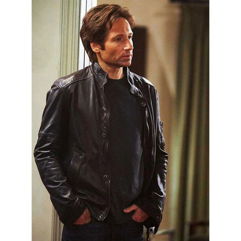 CALIFORNICATION HANK MOODY SEASON 5 LEATHER JACKET