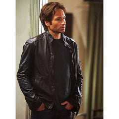 CALIFORNICATION HANK MOODY SEASON 5 LEATHER JACKET