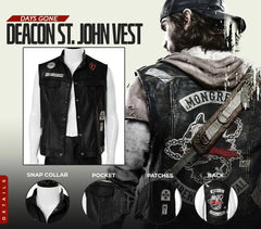 DAYS GONE DEACON ST. JOHN LEATHER VEST