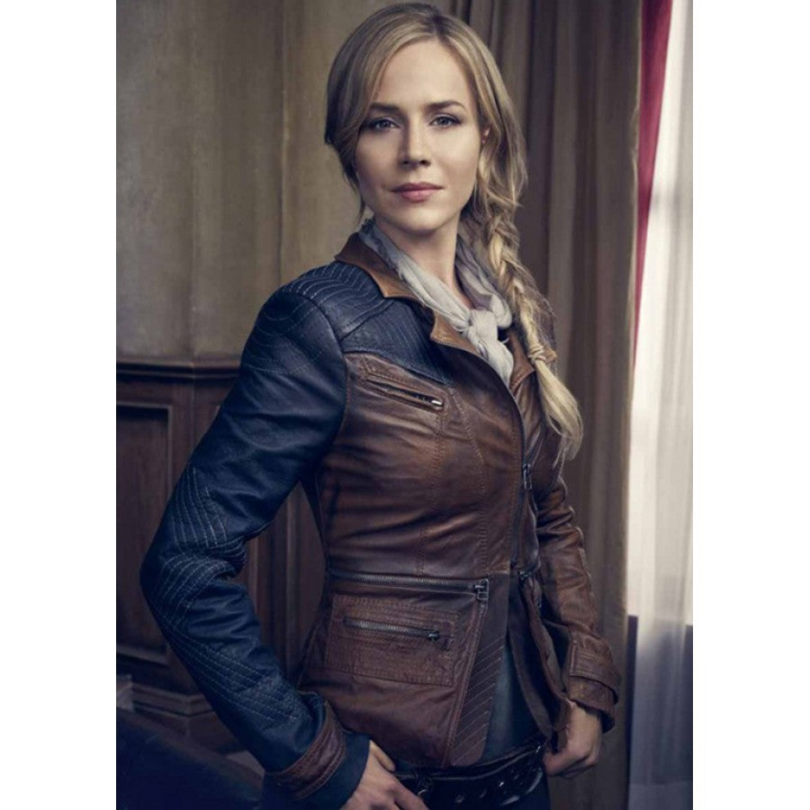 Defiance Julie Mayor Amanda Rosewater Leather Jacket