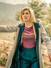 Doctor Who 13th Doctor Jodie Whittaker Cotton Coat