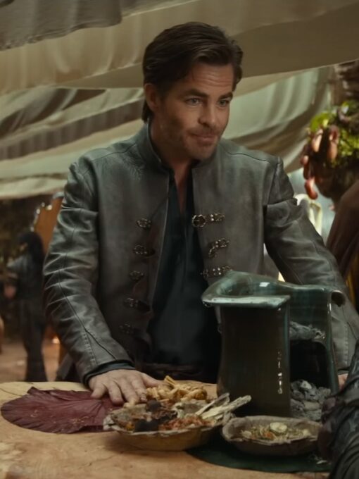 Dungeons and Dragon: Honor Amon Thieves Chris Pine Leather Jacket