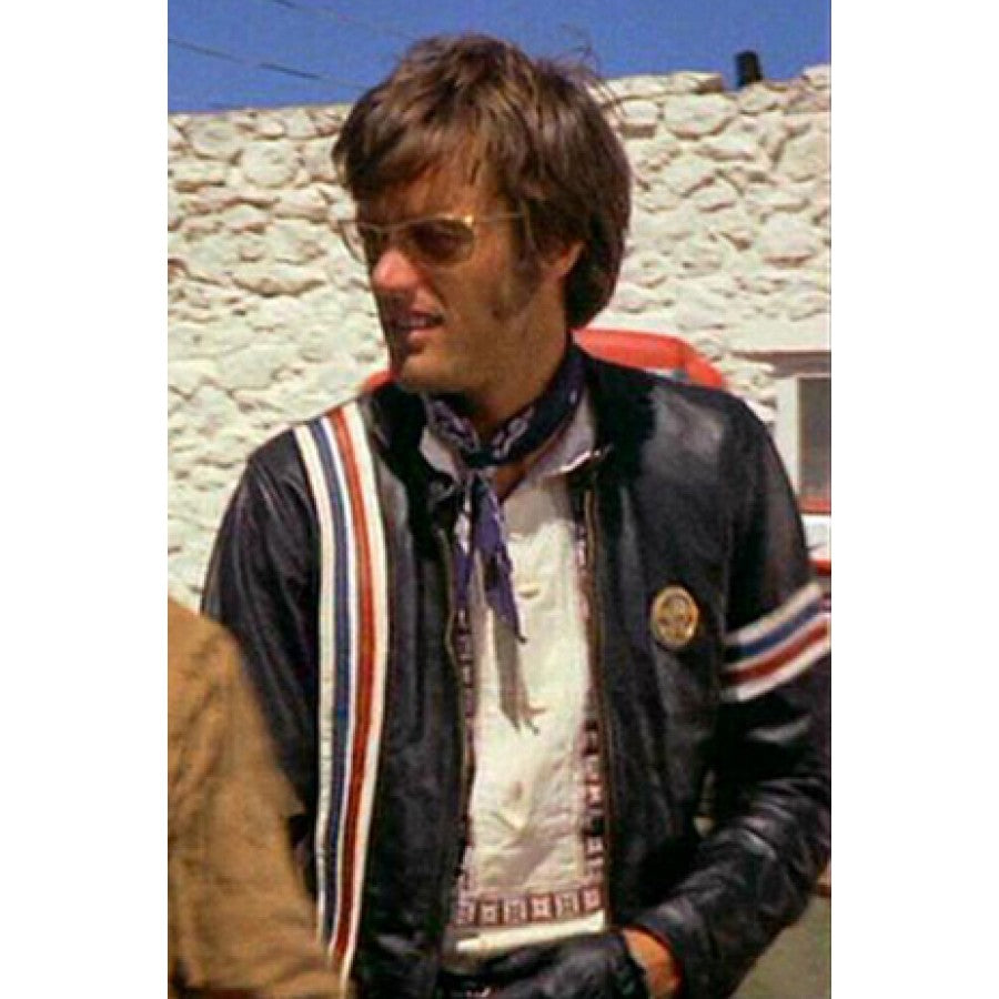 Easy Rider Peter Fonda American Flag Motorcycle Jacket