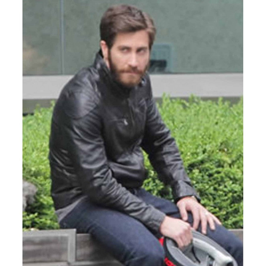 Enemy Movie Jake Gyllenhaal Biker Leather Jacket