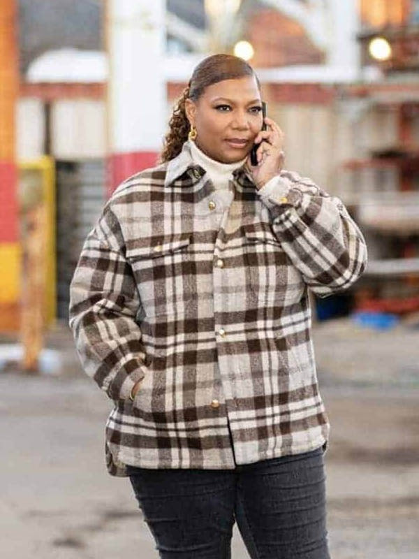 Equalizer-S03-Queen-Latifah-Checked-Jacket