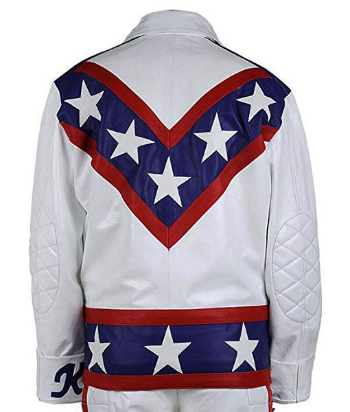 Daredevil Evel Knievel Leather Jacket