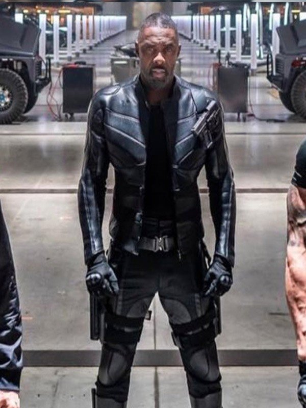 Idris Elba Leather Jacket