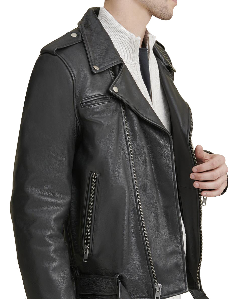 Finn Leather Rider Jacket with Thinsulate Lining