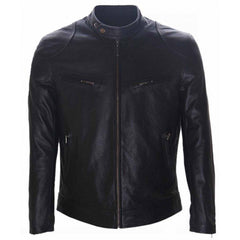 Flash Point Donnie Yen Black Leather Jacket