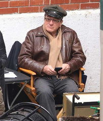 Frank Sheeran The Irishman Brown Leather Jacket