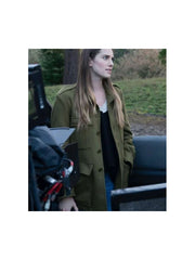 Gemma M3Gan Green Coat