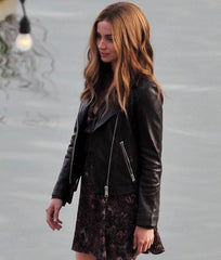 Ghosted-2023-Ana-De-Armas-Black-Biker-Leather-Jacket