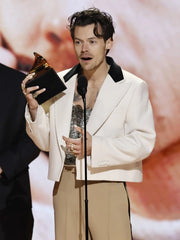 Grammys-Awards-2023-Harry-Styles-White-Blazer